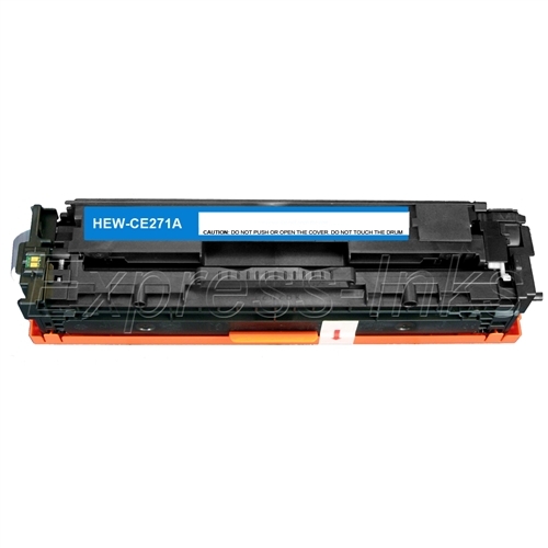 HP Color Laserjet CE271A Toner Cartridge - Plastic/Toner, 12x4x3 Inches, Cyan | Laser Printing, CP5225 Compatible, 1,500 Page Yield