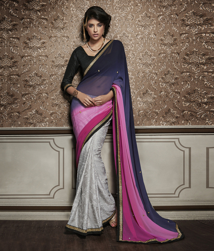 Multi Design Fancy Saree