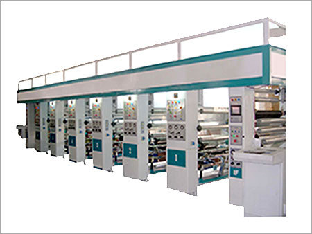 High Speed Rotogravure Printing Machine