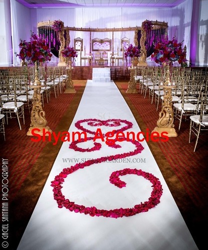 Peacock Themed Wedding Mandap