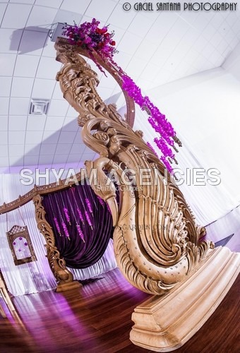 Peacock Crystal Mandap