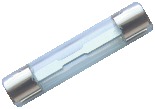 Strip Type Glass Fuse With Brass Cap - Ce - 1121 T