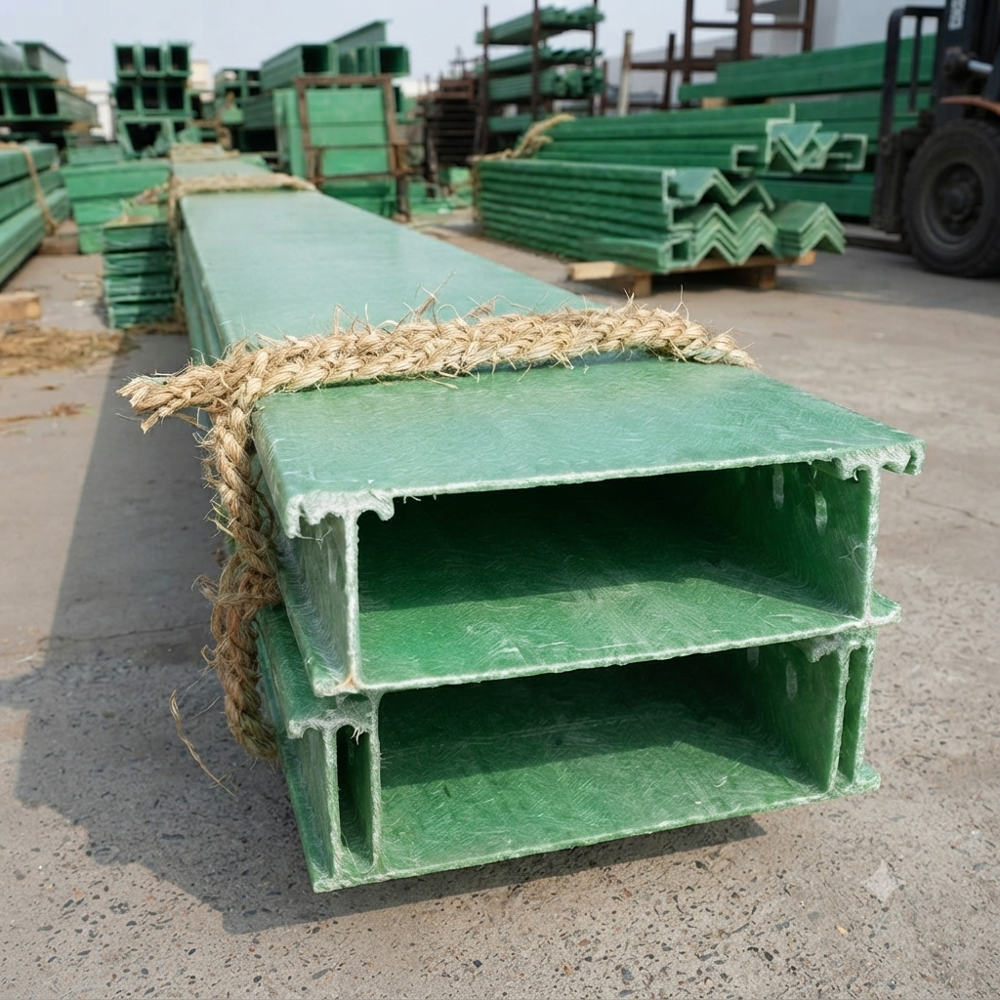 Frp Cable Tray - Color: Green