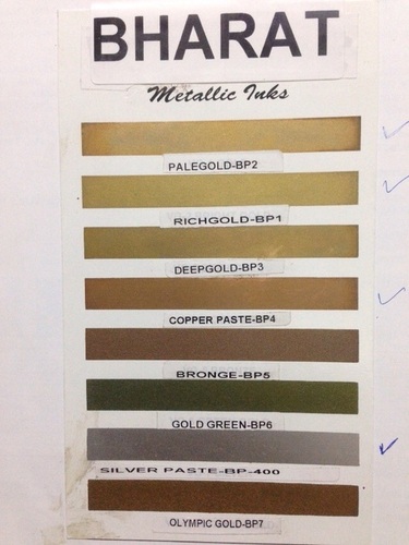 Metallic Ink Application: Screen Printing