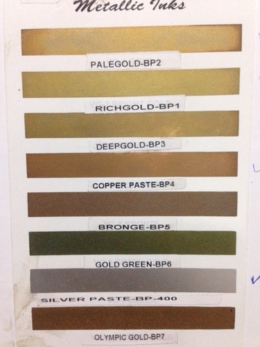 Any Color Printing Metallic Ink