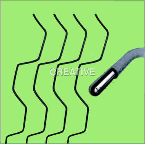 Plastic Coated Zig Zag Spring
