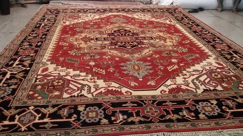 Hand Knotted Woolen Carpet