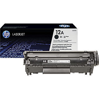 HP 12A Black Original LaserJet Toner Cartridge (Q2612A)