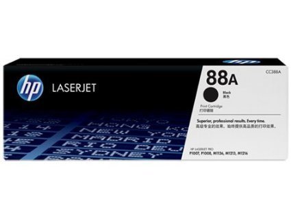 HP 88A Black Original LaserJet Toner Cartridge (CC388A)