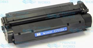 HP 15A Black Original LaserJet Toner Cartridge (C7115A)