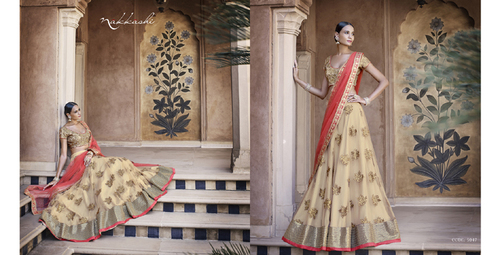 Lehanga Style Saree