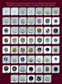Polyster Exclusive Sheet And Rod Buttons