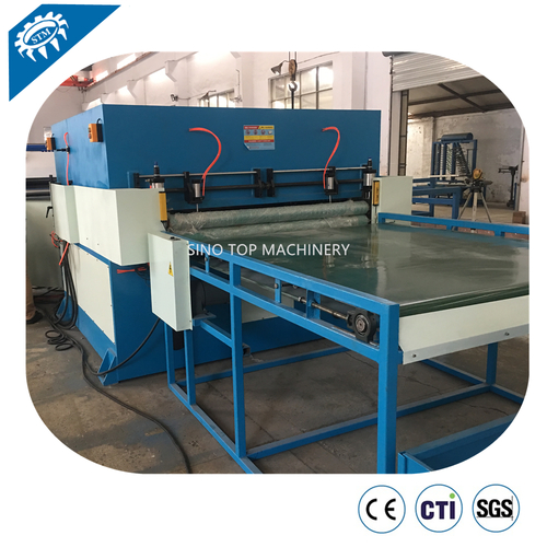Automatic Flat Cardboard slip sheet Machine By SINO TOP MACHINERY MFG. LTD.
