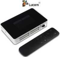 Led Pocket Projector - Led, 6x4x2 Inches, Black | 200 Lumens Brightness, 800x480 Resolution, Easy Connection, Low Maintenance, Portable Design