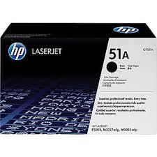 HP 51A Black Original LaserJet Toner Cartridge (Q7551A)