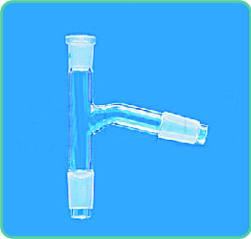 Recovery Head, Sloping with B 14 Sockets - Glass, Sloping Design, B 14 Socket Type