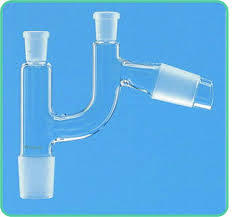 Claisen Heads, Sloping with 2xB 14 Sockets