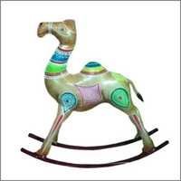 Hand Crafted Rocking Camel