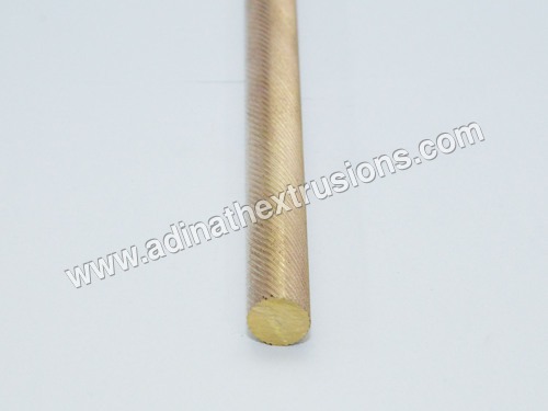 Knurling Extrusion Brass Rod