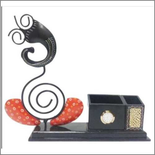 Ganesh Penstand with Clock