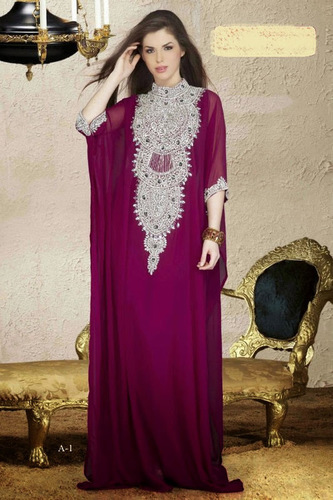 Charming Embroidered Kaftan