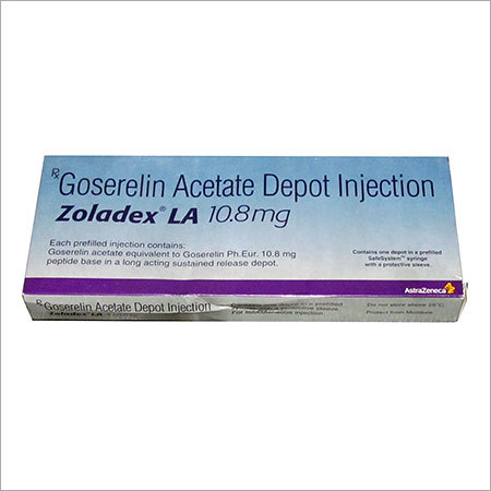 Goserelin Acetate Depot Injection - 10.8mg Single-Dose Vial, Intramuscular | Long Shelf Life, Non-Toxic, Controlled Release