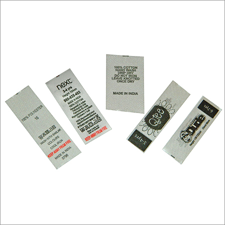 Satin Printed Labels