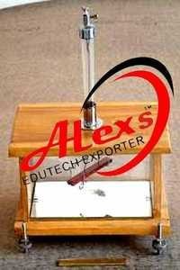 Vibration Magnetometer Alex-0197vmm - Wood & Glass, 30x20x15 Cm, Brown | Lightweight, Highly Durable, Easy To Handle