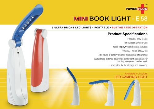 Mini Book Lights