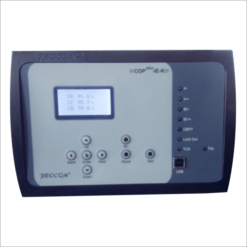 Feeder Protection Relay - 190mm X 114mm X 104mm | High-Impedance Fault Detection, Compact Design, Wide Auxiliary Supply 20-300V, Front USB Port, RS-485 Communication