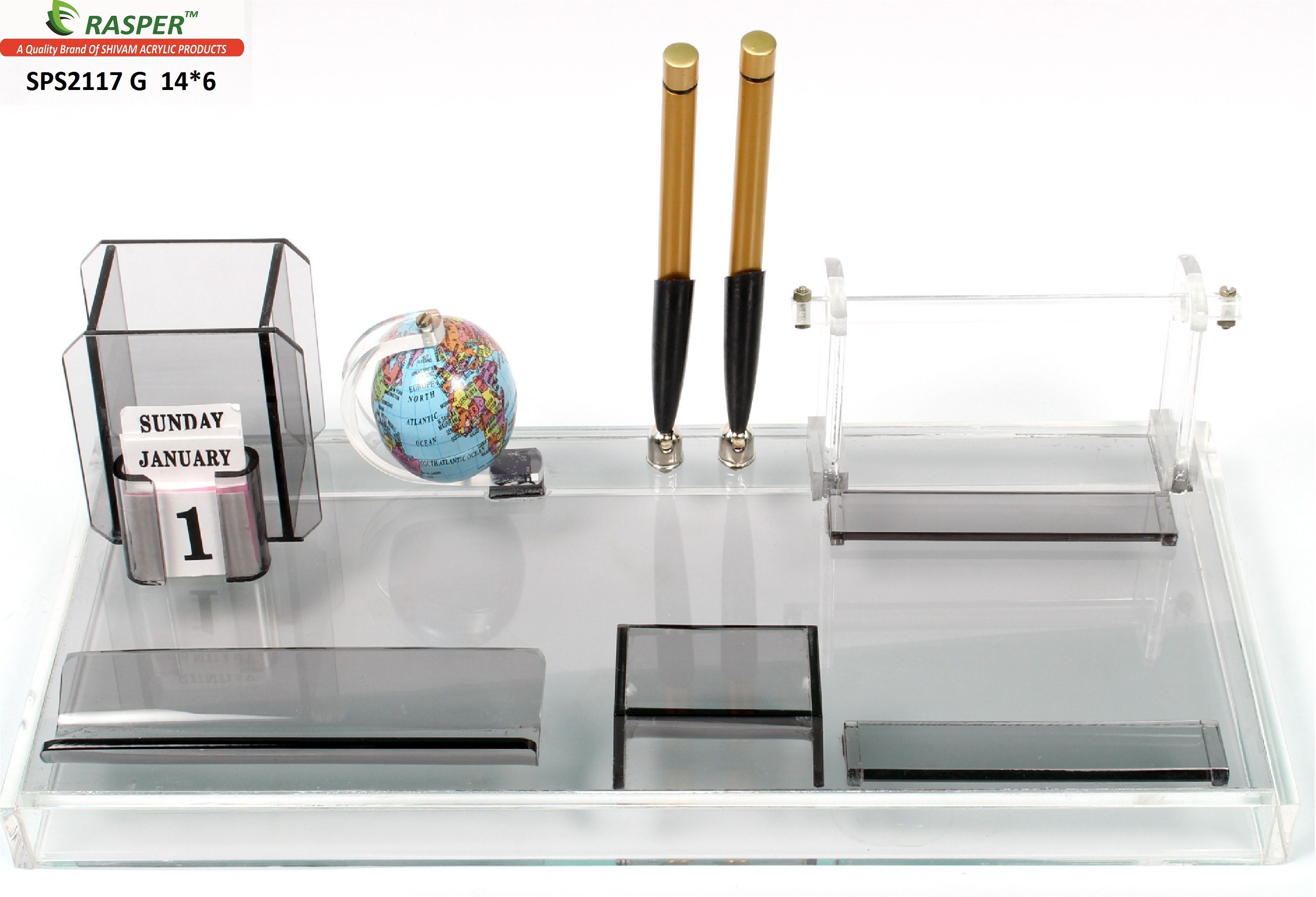 Executive Acrylic Pen Stand For Office Table