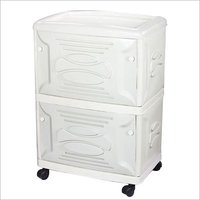 Double Battery Plastic Inverter Trolley