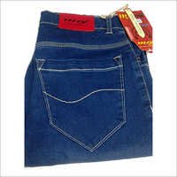 Blue Narrow Bottom Denim Jeans