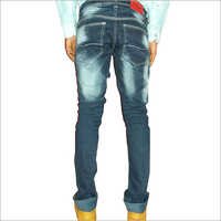 Black And White Mens Stretch Denim Jeans