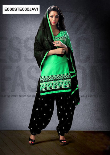 Fancy Embroidery Patiyala Suit