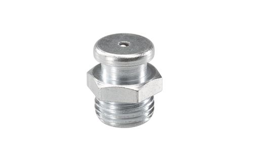 Button Head Flat Brass Grease Nipple