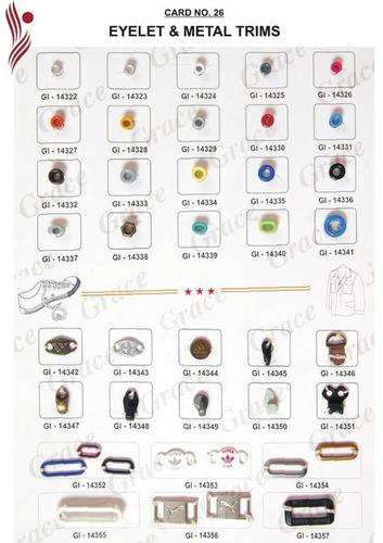 Eyelet & Metal Trims