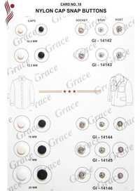 Nylon Cap Snap Buttons