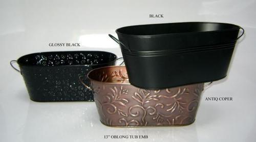 Stylish Metal Planter