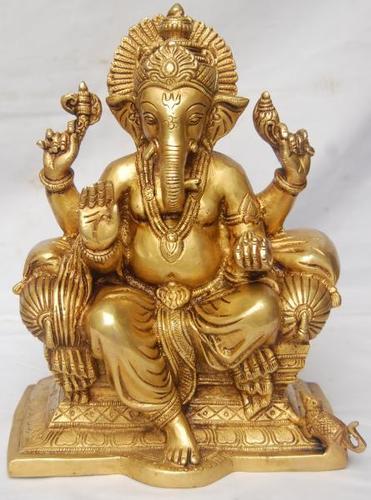 Antique Metal Lord Ganesha