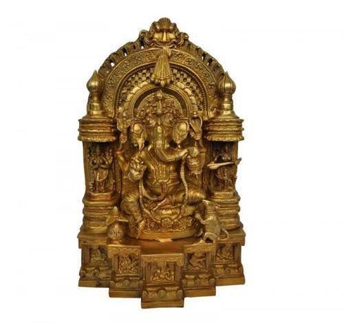 Carved Lord Ganesha Statue