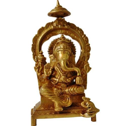 Hand Carved Lord Ganesha Statue