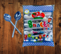 Disposable Plastic Forks - Transparent Plastic, Various Sizes Available | High Strength, Attractive Designs, Supreme Finishing