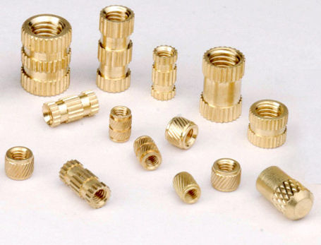 Brass Straight Knurling Inserts