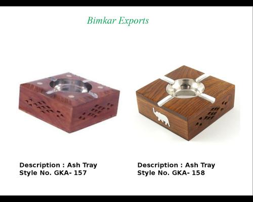 Wood Ash Tray