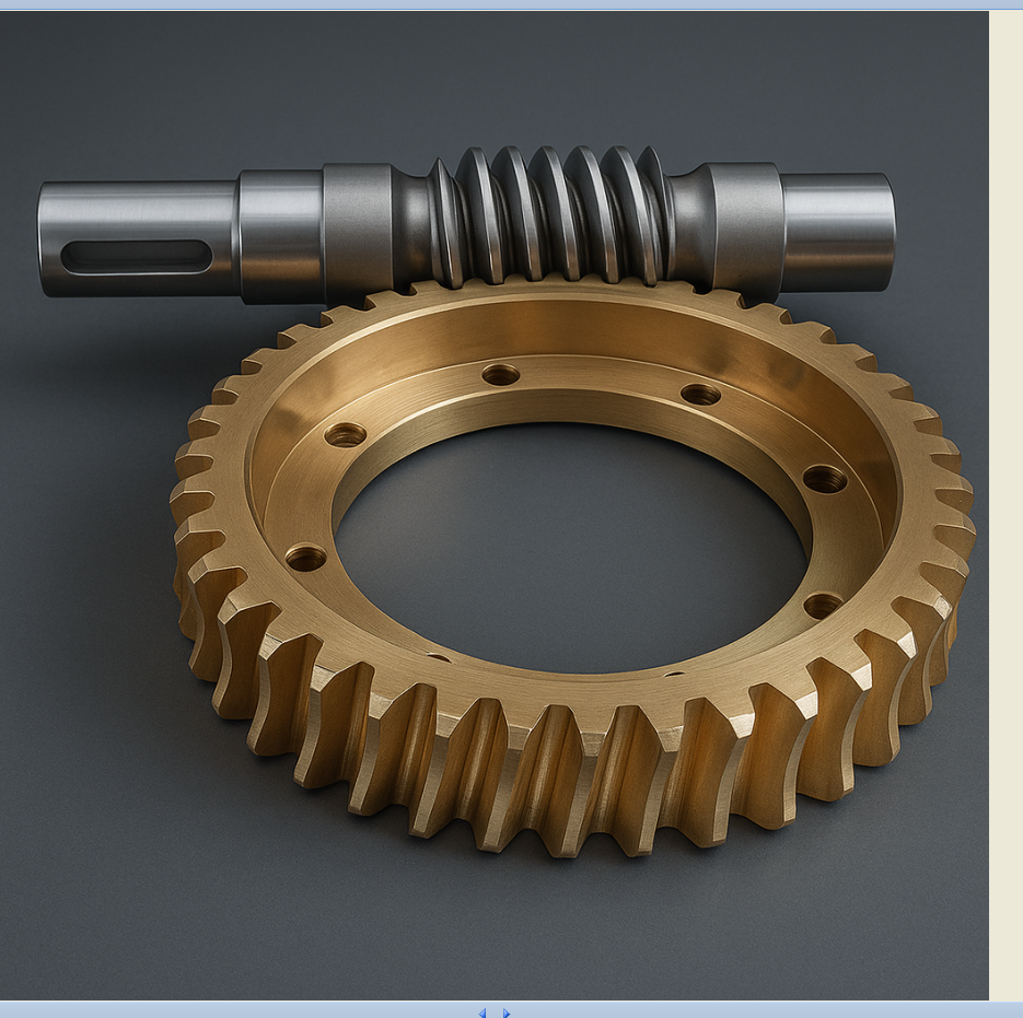 Aluminium Worm Wheel