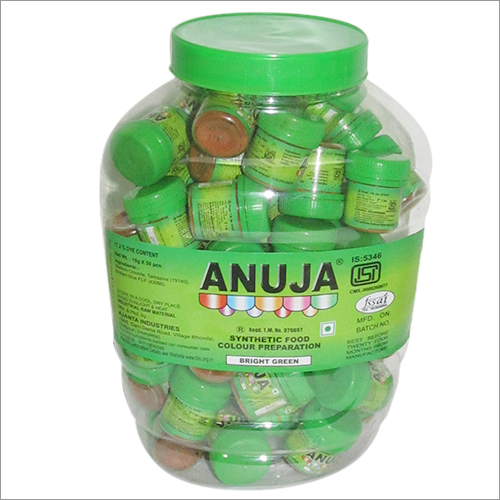 Synthetic Bright Green Food Colour