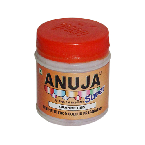 Synthetic Orange Red Food Colour