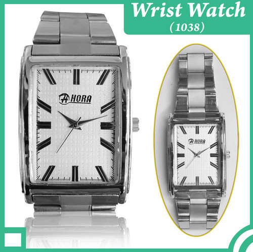 Steel Wrist Watch