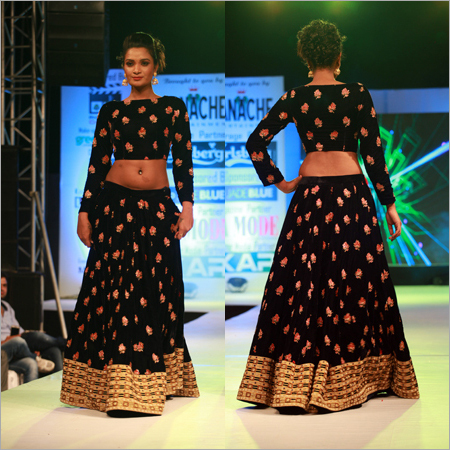 Semi Bridal Lehenga